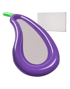 Materac dmuchany siateczkowy do pływania na basen wodę bakłażan XXL 240cm Kik Sp. z o. o. Sp. k. | Time- 2