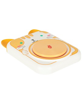 Koło garncarskie zestaw kreatywny glina farby kotek żółty Kik Sp. z o. o. Sp. k. | Time- 2