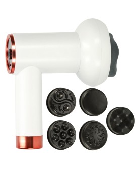Pistolet do masażu masażer do pleców ciała pleców ujędrniający antycellulitowy bezprzewodowy wyszczuplający 5w1