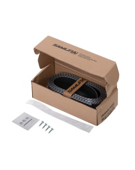 Dokładka zderzaka osłona uniwersalna spoiler carbon 2,5m czarna Kik Sp. z o. o. Sp. k. | Time- 2