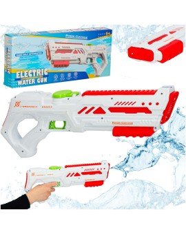 Pistolet karabin na wodę elektryczny mocny profesjonalny broń wodna dla dzieci biały