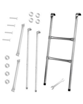 Drabinka do trampoliny ogrodowej schodki uniwersalna metalowa 86,5 x 37 cm Kik Sp. z o. o. Sp. k. | Time- 2