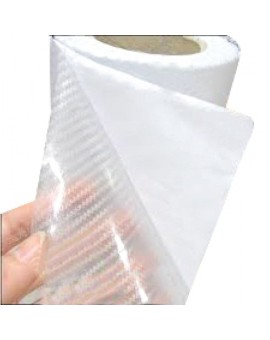 Folia rolka carbon 3D przezroczysta 1,27x28m