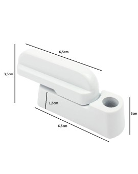 Zabezpieczenie blokada klamki drzwi okna 2sztuki