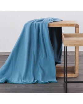 DESIGN 91 koc POLAR niezwykle miękki koc polarowy obszyty grubą nicią