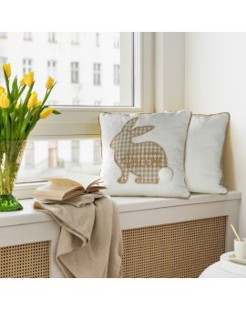 Poszewka Wiosna 151 45 X 45 Cm Biały