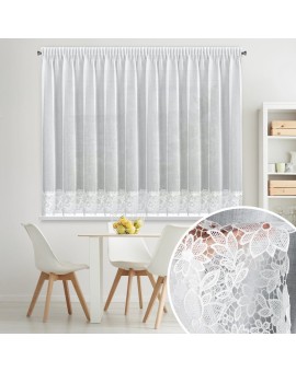 Firana Gotowa Artemida Na Taśmie 350 X 155 Cm Biały