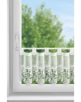 Firana Gotowa Artemida Na Szelkach 150 X 40 Cm Biały