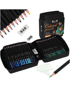 Kredki ołówkowe kolorowe w etui zestaw 120 sztuk