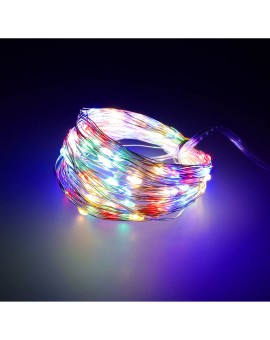 Lampki LED druciki dekoracyjne świąteczne choinkowe 5m 50LED multikolor Kik Sp. z o. o. Sp. k. | Time- 2