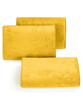 Ręcznik szybkoschnący 80x150 cm z mikrofibry kolor musztardowy 380g/m2 AMY
