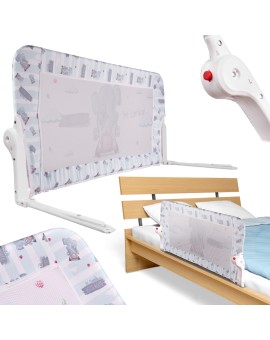 Barierka osłona ochronna do łóżka otwierana 90cm słonik
