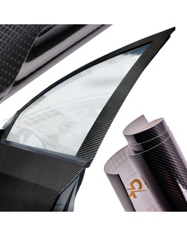 Folia rolka carbon 5D czarna 1,52x18m