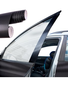 Folia rolka carbon 4D czarna 1,52x30m