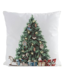 Poszewka świąteczny 208 45 X 45 Cm Biały