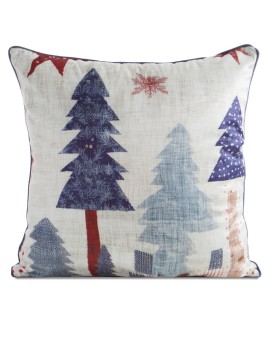 Poszewka świąteczny 168 45 X 45 Cm Beżowy