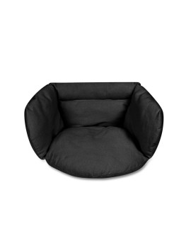 Poduszka LUARO na huśtawkę wiszącą bocianie gniazdo miękka czarna Kik Sp. z o. o. Sp. k. | Time- 2