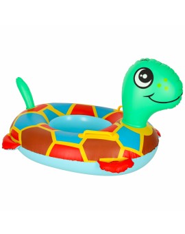 Kółko do pływania dla niemowląt koło pontonik dla dzieci dmuchany z siedziskiem materac żółw 15kg Kik Sp. z o. o. Sp. k. | Time-