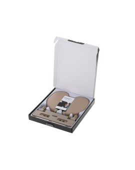 Zagłówek samochodowy poduszka podróżna oparcie na głowę szyje do samochodu regulowane  beżowy Kik Sp. z o. o. Sp. k. | Time- 2