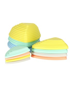 Ścieżka sensoryczna kamienie rzeczne do treningu równowagi podłoga to lawa gra 11 elementów pastelowa Kik Sp. z o. o. Sp. k. | T