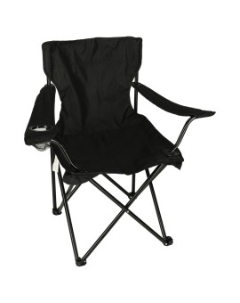 Krzesło składane wędkarskie LUARO turystyczne kempingowe na ryby czarne Kik Sp. z o. o. Sp. k. | Time- 2