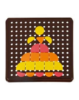 Mozaika geometryczna układanka kreatywna kształty 170 elementów Kik Sp. z o. o. Sp. k. | Time- 2