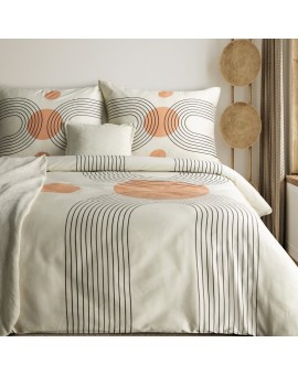 Komplet Pościeli Satynowej Spring 87 160 X 200 Cm Biały