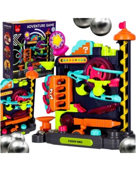 Gra zręcznościowa tor kulkowy z przeszkodami dla kulek