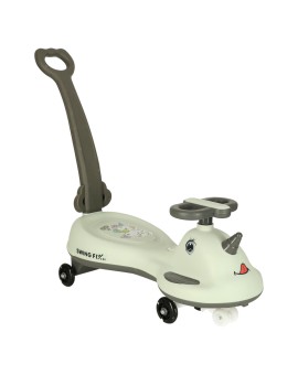 Jeździk grawitacyjny LED Swing FIX S1 skuter z rączką szary max 65kg Kik Sp. z o. o. Sp. k. | Time- 2