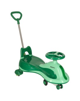 Jeździk grawitacyjny LED Swing FIX S2 skuter z rączką zielony max 100kg