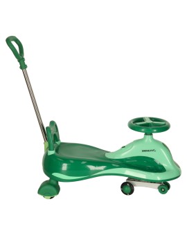 Jeździk grawitacyjny LED Swing FIX S2 skuter z rączką zielony max 100kg Kik Sp. z o. o. Sp. k. | Time- 2