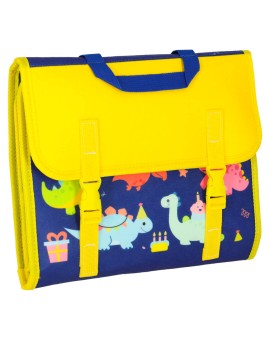 Tablica manipulacyjna sensoryczna montessori walizka plecak niebieski Kik Sp. z o. o. Sp. k. | Time- 2