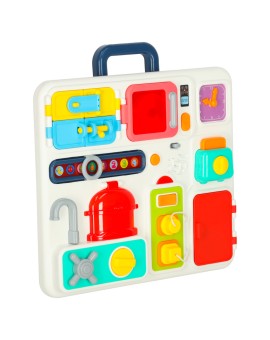 Tablica manipulacyjna sensoryczna montessori kuchnia zegar światło dźwięk Kik Sp. z o. o. Sp. k. | Time- 2