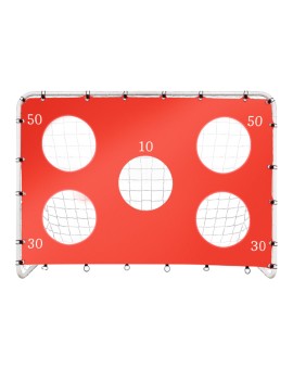 Bramka piłkarska do piłki nożnej dla dzieci treningowa 2w1 + mata celności 215 x 153 x 76 cm Kik Sp. z o. o. Sp. k. | Time- 2