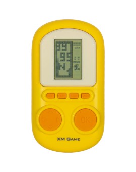 Gra elektroniczna zręcznościowa mini konsola przenośna kieszonkowa żółty Kik Sp. z o. o. Sp. k. | Time- 2