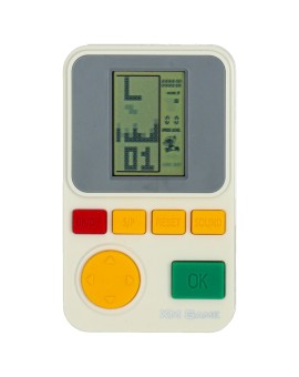 Gra zręcznościowa elektroniczna konsola retro gierka przenośna kieszonkowa biała Kik Sp. z o. o. Sp. k. | Time- 2