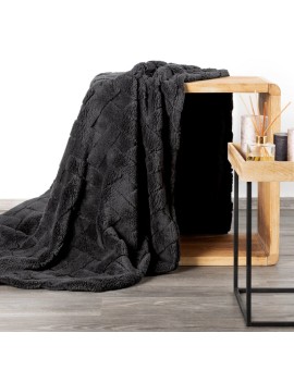 DESIGN 91 koc typu flano CARO zdobiony wytłaczanym wzorem