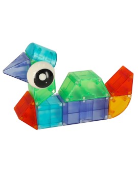 Klocki magnetyczne konstrukcyjne świecące elementy figury 3D 64 el. Kik Sp. z o. o. Sp. k. | Time- 2