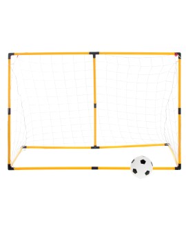 Bramka piłkarska treningowa z siatką + mata celownicza + piłka Kik Sp. z o. o. Sp. k. | Time- 2