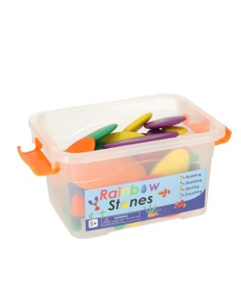 Kamyki kreatywne kolorowe układanka montessori 65 el. Kik Sp. z o. o. Sp. k. | Time- 2