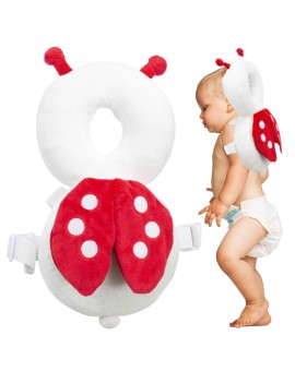 Ochrona głowy poduszka do nauki chodzenia plecak bezpieczeństwa przed upadkiem biedronka