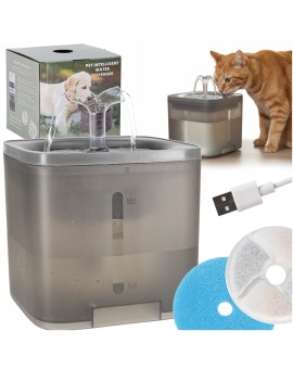 Poidełko fontanna dla psa kota zwierząt automatyczne poidło USB 2l filtr czyszczący