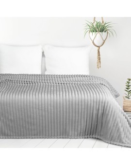 DESIGN 91 narzuta na fotel koc SOFT z wytłaczanym wzorem i efektem 3D