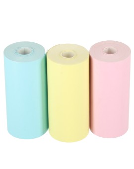 Rolki termiczne papier do drukarki aparatu 5,7cm x 3m 3 sztuki kolorowe Kik Sp. z o. o. Sp. k. | Time- 2