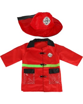Kostium strój karnawałowy przebranie strażak walkie-talkie 3-8 lat