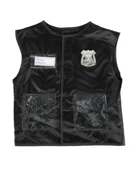 Kostium strój karnawałowy przebranie policjant kajdanki gwizdek zestaw 3-8 lat Kik Sp. z o. o. Sp. k. | Time- 2