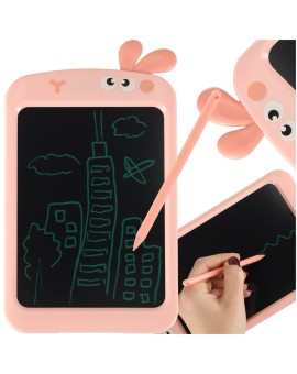 Tablet graficzny do rysowania dla dzieci znikopis tablica ekran LCD 8,5' królik róż