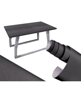 Folia rolka metalic szczotkowana grafit 1,52x30m