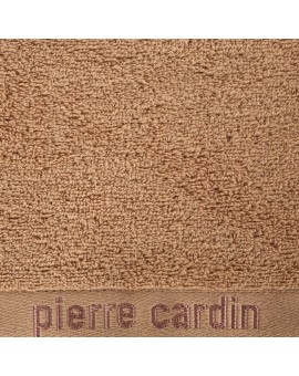 PIERRE CARDIN Ręcznik EVI w kolorze ciemnozielonym, z żakardową bordiurą, 430 g/m2