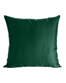 Poszewka na poduszkę 40x40 cm z satyny bawełnianej ciemnozielona NOVA